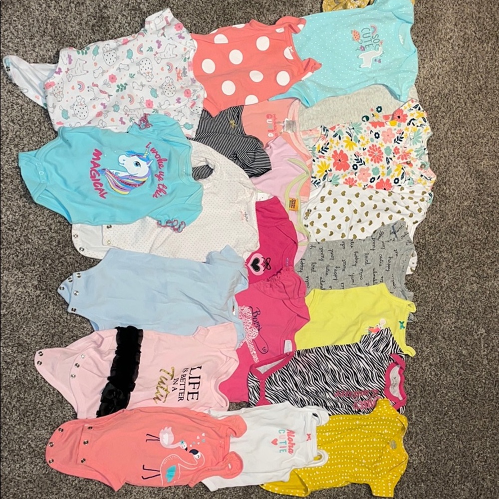 Baby girl onesies